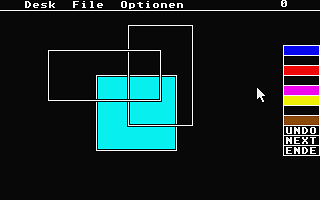 Window Puzzle atari screenshot